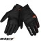 Manusi barbati pentru scuter - motocicleta Urban vara Seventy model SD-C40 Asphalt culoare: negru/rosu &ndash; degete tactile XXL (11 cm)