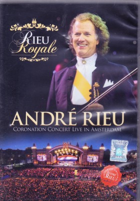 DVD Muzica: Andre Rieu - Coronation Concerty Live in Amsterdam ( ca nou ) foto