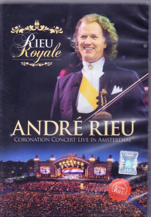 DVD Muzica: Andre Rieu - Coronation Concerty Live in Amsterdam ( ca nou )