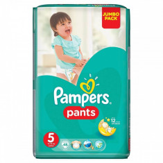 Scutece PAMPERS Active Baby Pants 5 Jumbo Pack 48 buc foto