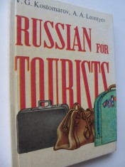 Russian for tourists - V. G. Kostomarov , A. A. Leontyev foto