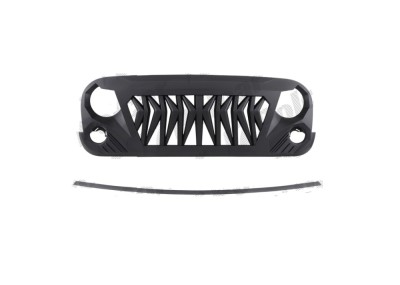 Grila masca fata fata JEEP WRANGLER (JK), 07.2006-12.2017, grunduit; TUNING, foto