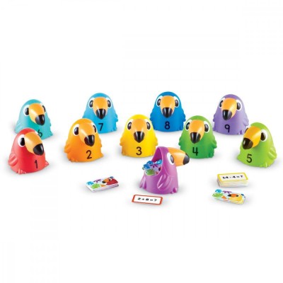 Joc matematic - Pasari tropicale PlayLearn Toys foto