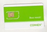 bnk card Cartela telefonica de colectie - SIM Connex - stare perfecta