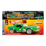Set de constructie si masina metalica, Hot Wheels, 68 Chevrolet Camaro, 289 piese, JFT16