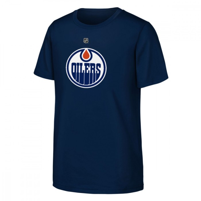 Edmonton Oilers tricou de copii Edmonton Oilers Primary Logo Tee - Dětsk&eacute; S (6 - 8 let)
