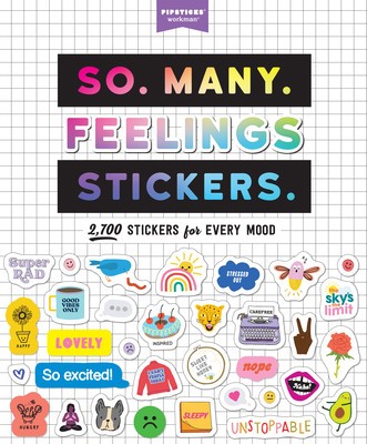 So. Many. Feelings Stickers.: 2,700 Stickers for Every Mood foto
