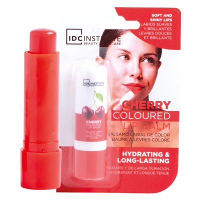 Balsam buze colorant cu cirese, 42096, IDC Institute foto