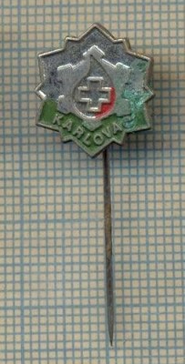 Y 1434 INSIGNA -MEDICALA-DONARE SANGE- KARLOVAC -IUGOSLAVIA -PENTRU COLECTIONARI foto