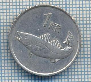 AX 296 MONEDA - ISLANDA - 1 KRONA -ANUL 1981 -STAREA CARE SE VEDE foto