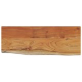 Cumpara ieftin Raft perete 80x30x3,8 cm dreptunghiular lemn acacia margine vie