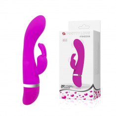 Vibrator Rabbit Mini Freda, Violet, 19 cm