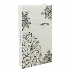 Album foto Simple Flower 300 poze in format 10x15 cm - Crem