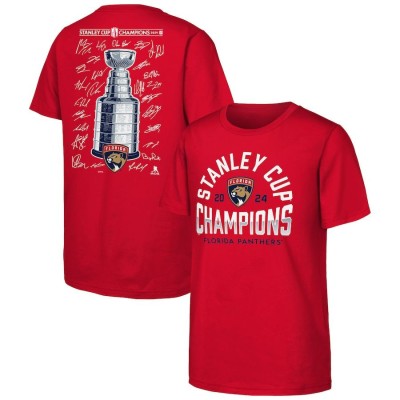 Florida Panthers tricou de copii 2024 Stanley Cup Champions Signature Roster - Dětsk&amp;eacute; XL (13 - 15 let) foto