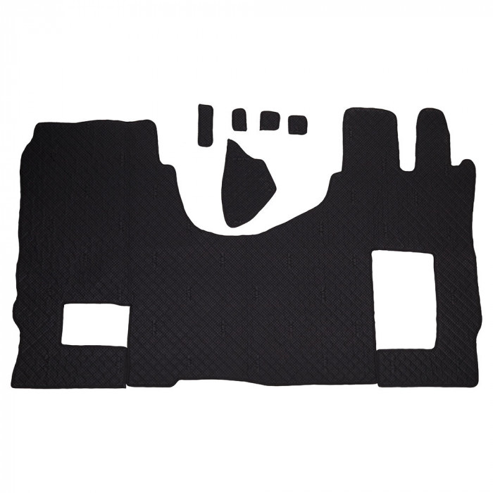 Set Covorase Piele Ecologica Truck Umbrella Pentru Mercedes Actros Mp4 1845. Euro 6. Albastru 462620 96286