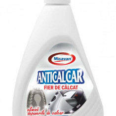 Solutie Anticalcar pentru Fier de Calcat Misavan, 500ml, Solutie Lichida pentru Anticalcar, Solutie Lichida Iefina pentru Fier de Calcat, Produse Anti