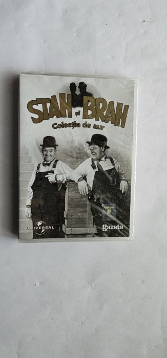 DVD STAN SI BRAN COLECTIA DE AUR , DVD-UL ESTE SIGILAT .