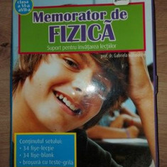 Memorator de fizica clasele a VI-a si a VII-a- Gabriela Mihalache, Diana Mocanu