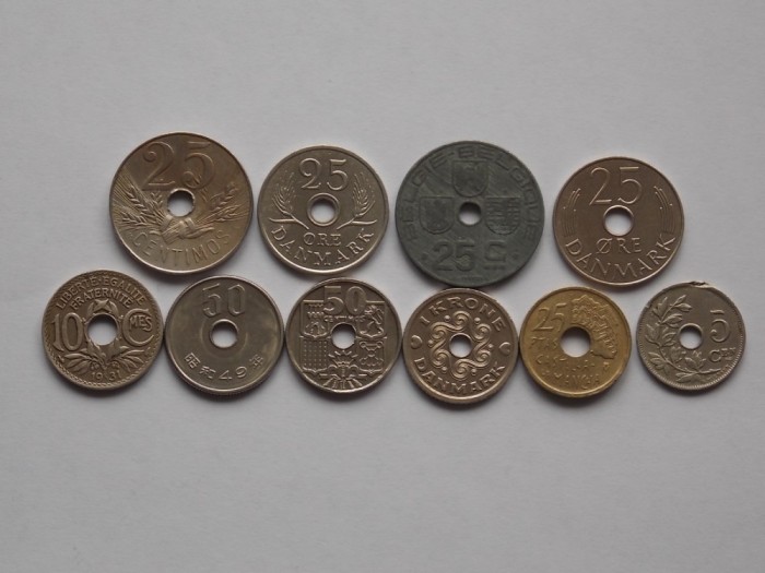 LOT 10 MONEDE DIFERITE