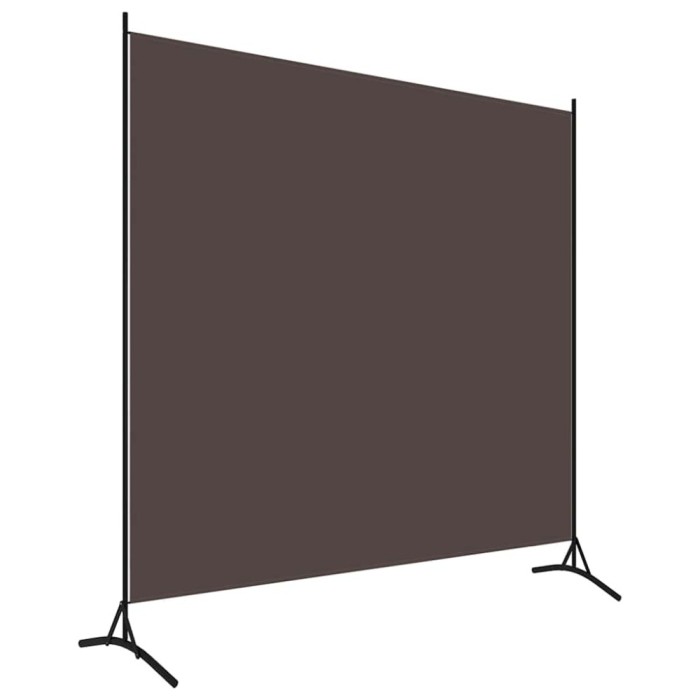 Separator de camera, maro, 175x180 cm, textil