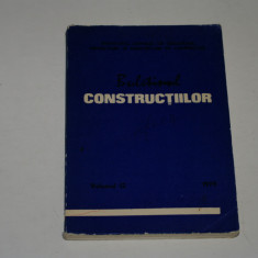 Buletinul constructiilor volumul 12 - 1979
