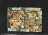 Aitutaki 2014- Fauna,WWF,Crustacee,Crabi,bloc 4 marci,MNH,Mi.Bl.99, Nestampilat