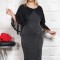 Rochie din lurex si voal Martina - 60Marimea