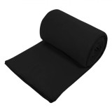 Pătură Fleece, 220x150cm, Negru, Poliester, Oem