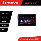 Navigatie Lenovo 2K QLED 8+256GB pentru Fiat Ducato 2006-2021