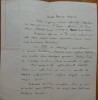 Scrisoare Eugeniu Sperantia catre Vasile Bogrea, 1924