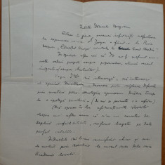 Scrisoare Eugeniu Sperantia catre Vasile Bogrea, 1924