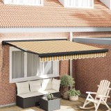 VidaXL Cortina Retractabilă Manual Multicolour 350 x 250 cm 3330318