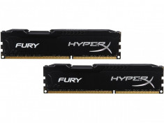 Kit Memorie Ram FURY Black - 16GB Kit* (2x8GB) - DDR3 1866MHz CL10 DIMM foto