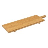 Platou servire 5Five din bambus, 88x26x4 cm, maro natural Household NewTrend