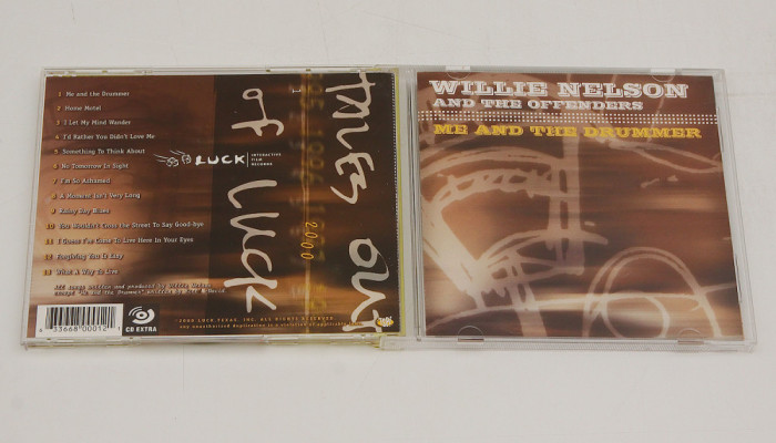 Willie Nelson And The Offenders &ndash; Me And The Drummer - CD audio original NOU