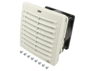 Ventilator DC Axial 152x152x104mm 125m3/h 50dBA IP54 foto