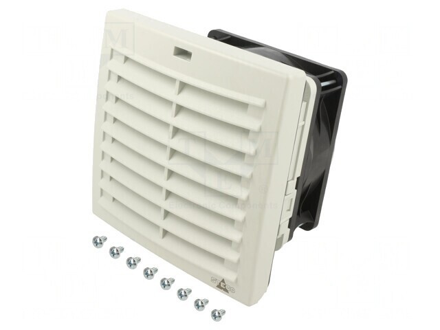 Ventilator DC Axial 152x152x104mm 125m3/h 50dBA IP54