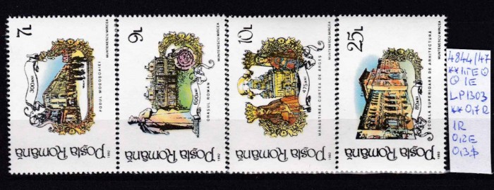 1992 Aniversări evenimente LP1303 MNH Pret 1,5+1 Lei