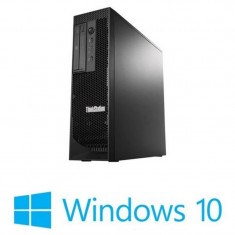 Workstation Refurbished Lenovo ThinkStation C30, 2 Xeon E5-2630, Win 10 Home foto