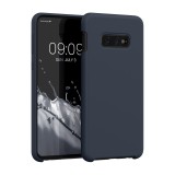 Husa Kwmobile pentru Samsung Galaxy S10e, Silicon, Albastru, 47944.186