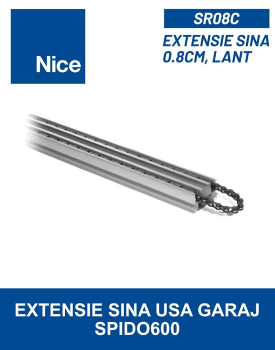 Extensie sina ghidaj NICE SR08C 0.8m lant