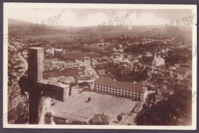 1971 - DEVA, Hunedoara, Panorama, Romania - old postcard - used foto