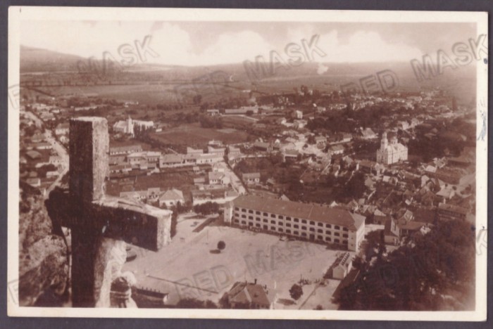 1971 - DEVA, Hunedoara, Panorama, Romania - old postcard - used