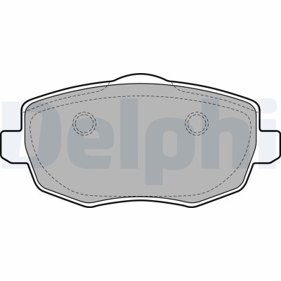 DELPHI LP1934 set placute frana,frana disc foto