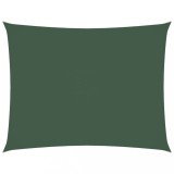 Cumpara ieftin Parasolar verde inchis 2x3,5 m tesatura oxford dreptunghiular