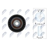 Rola intinzator curea transmisie Citroen C3 2, C4 2, 1.6hdi, 1.6 Bluehdi 2009-, Ford B-Max 1.5 Tdci 2012-, 0830.75
