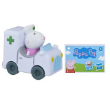 Peppa Pig masina Buggy si figurina iepurasul doctor, Hasbro