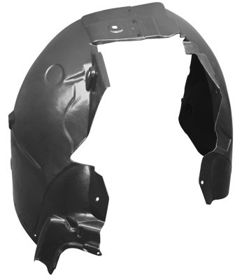Carenaj roata Audi A4/S4 (B8), 11.2011-12.2015, punte Fata, partea Dreapta, Polietilena, Aftermarket