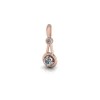 Pandativ din aur roze de 14K