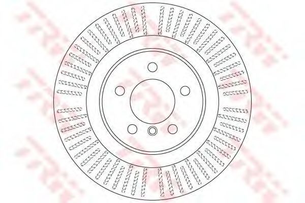 Disc frana LAND ROVER RANGE ROVER III (LM) (2002 - 2012) TRW DF6507S